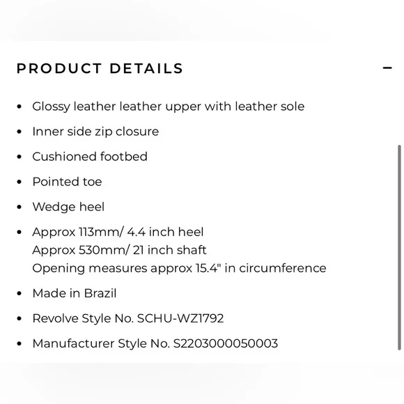 Schutz x Revolve Siena Over The Knee Boot - Picture 3 of 9